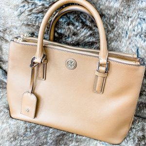 Tory Burch Robinson Double Zip Tote